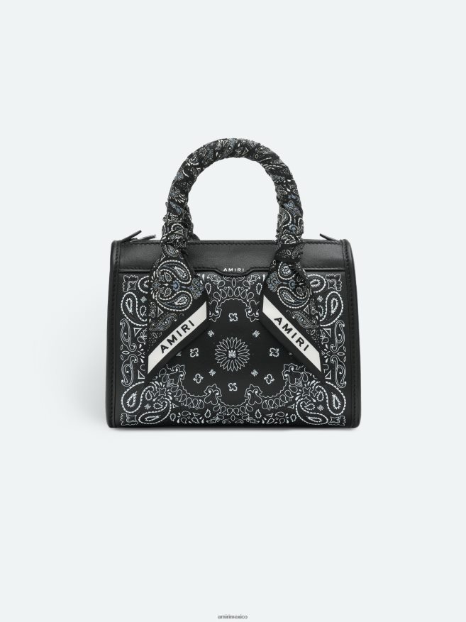 AMIRI mujer negro pañuelo micro triángulo 6TLR20401