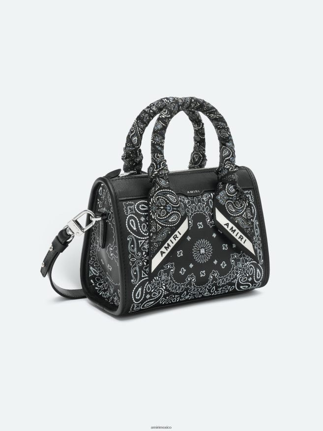 AMIRI mujer negro pañuelo micro triángulo 6TLR20401