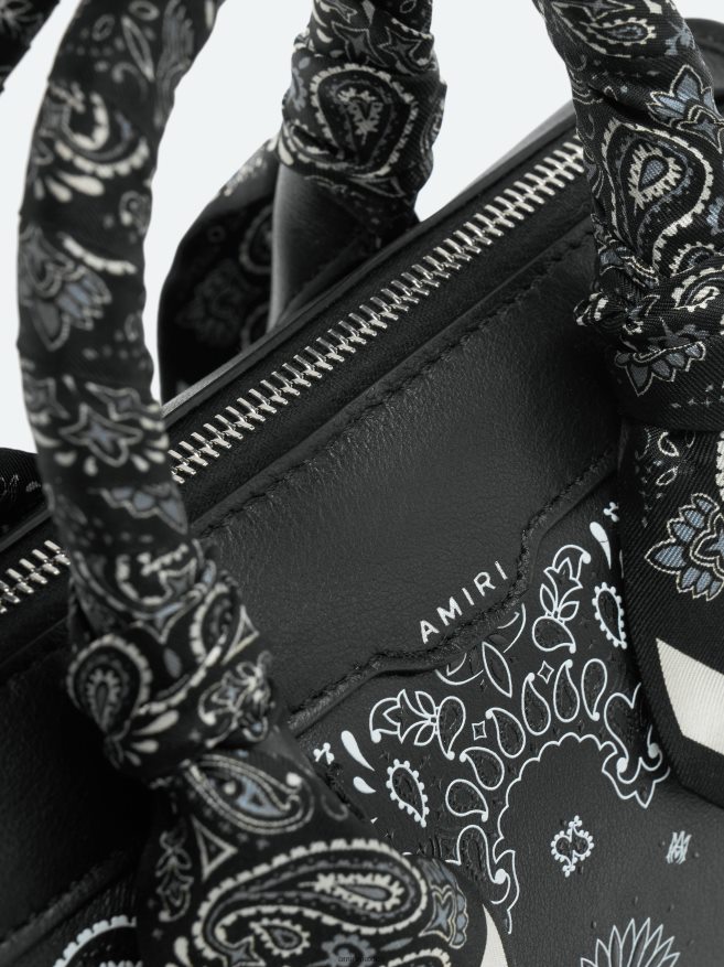AMIRI mujer negro pañuelo micro triángulo 6TLR20401