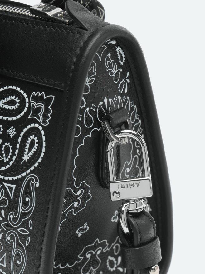 AMIRI mujer negro pañuelo micro triángulo 6TLR20401