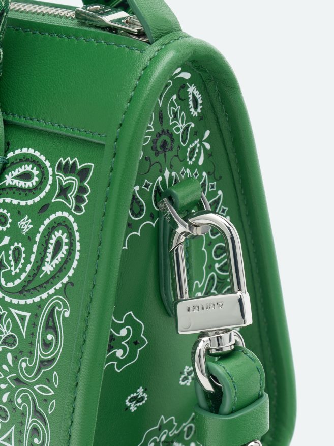 AMIRI mujer verde pañuelo micro triángulo 6TLR20397