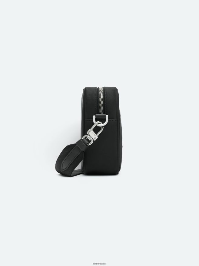 AMIRI unisexo negro estuche para cámara grande escalonado de marca 6TLR20410