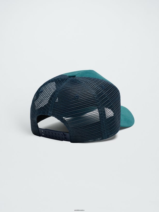AMIRI unisexo azul mamá gorra de camionero 6TLR20387