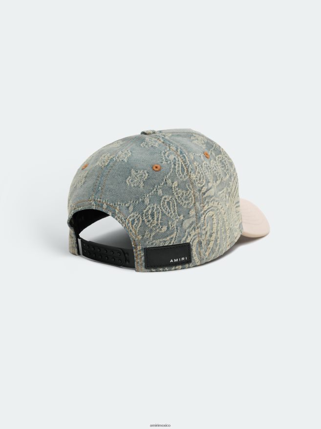 AMIRI unisexo mezclilla sombrero tipo bandana en jacquard 6TLR20427