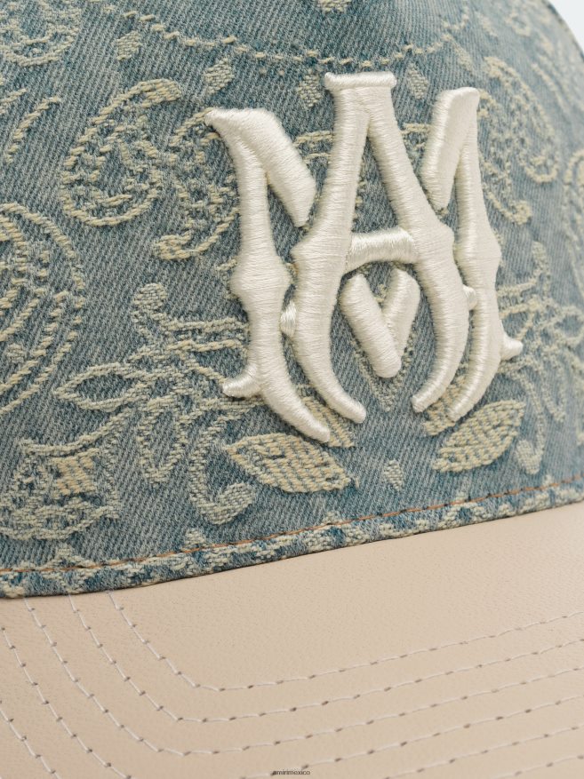 AMIRI unisexo mezclilla sombrero tipo bandana en jacquard 6TLR20427