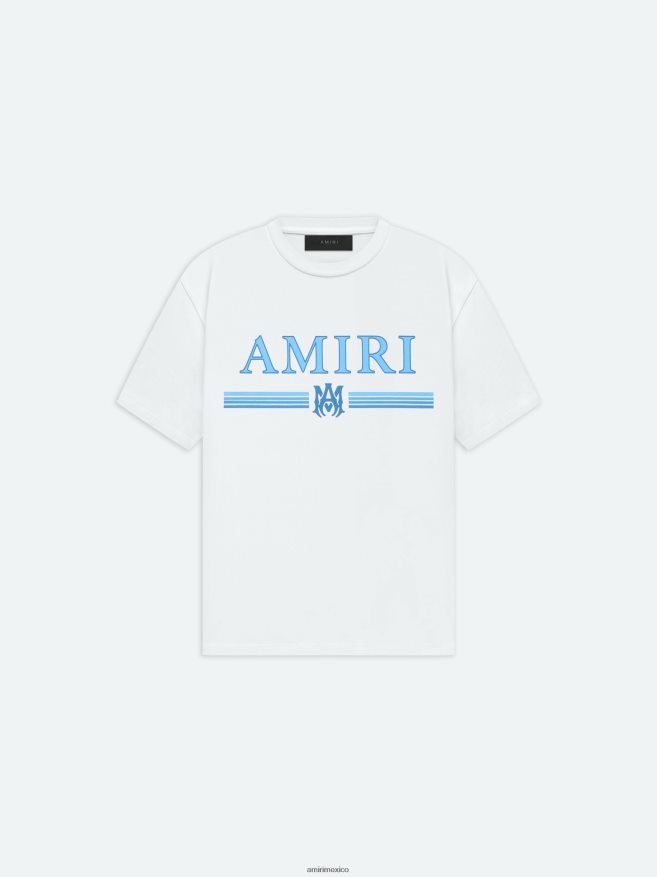 AMIRI hombres blanco camiseta ma bar 6TLR2068