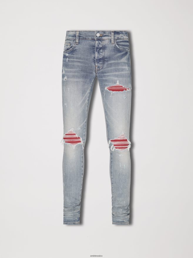 AMIRI hombres arcilla índigo/rojo año nuevo lunar mx1 6TLR2034
