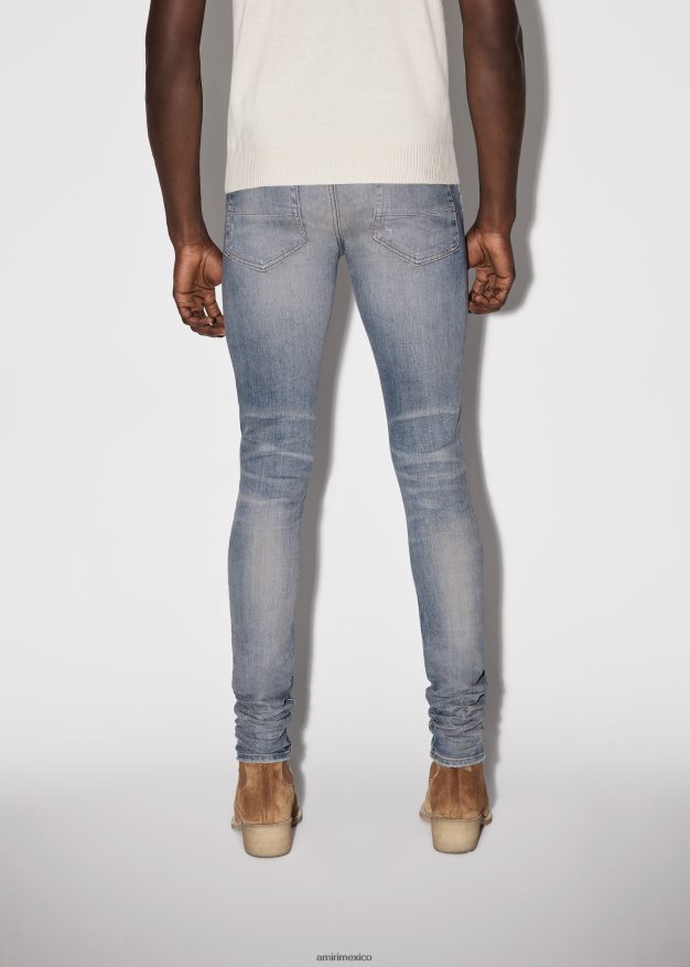 AMIRI hombres índigo arcilla vaqueros mx1 6TLR2020