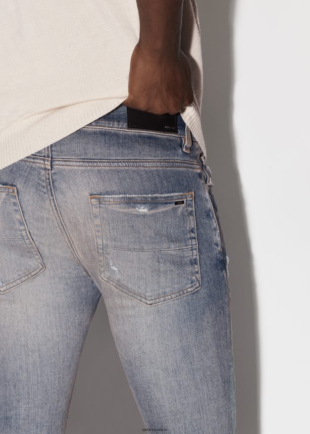 AMIRI hombres índigo arcilla vaqueros mx1 6TLR2020