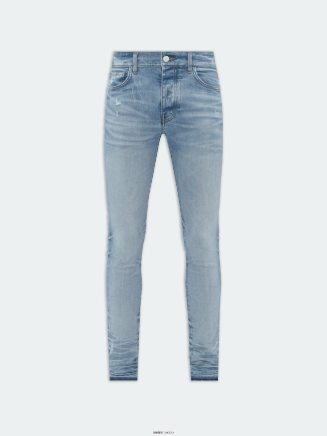 AMIRI hombres índigo perfecto pila de vaqueros 6TLR208