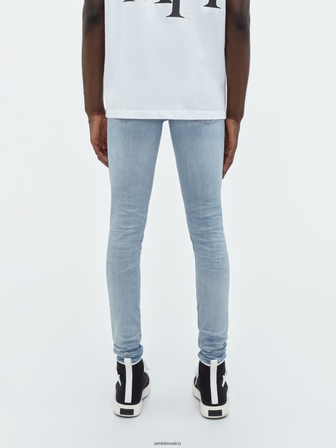 AMIRI hombres índigo perfecto pila de vaqueros 6TLR208