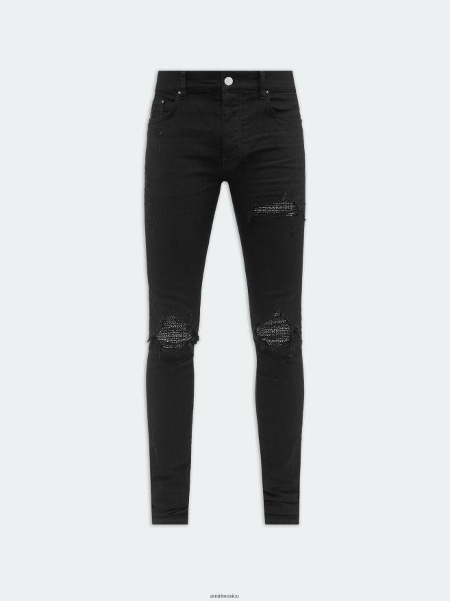 AMIRI hombres negro vaqueros cristal mx1 6TLR207