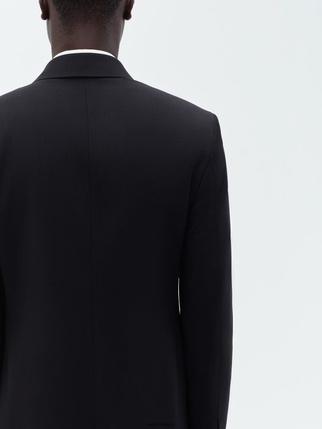 AMIRI hombres negro blazer con doble botonadura 6TLR20166