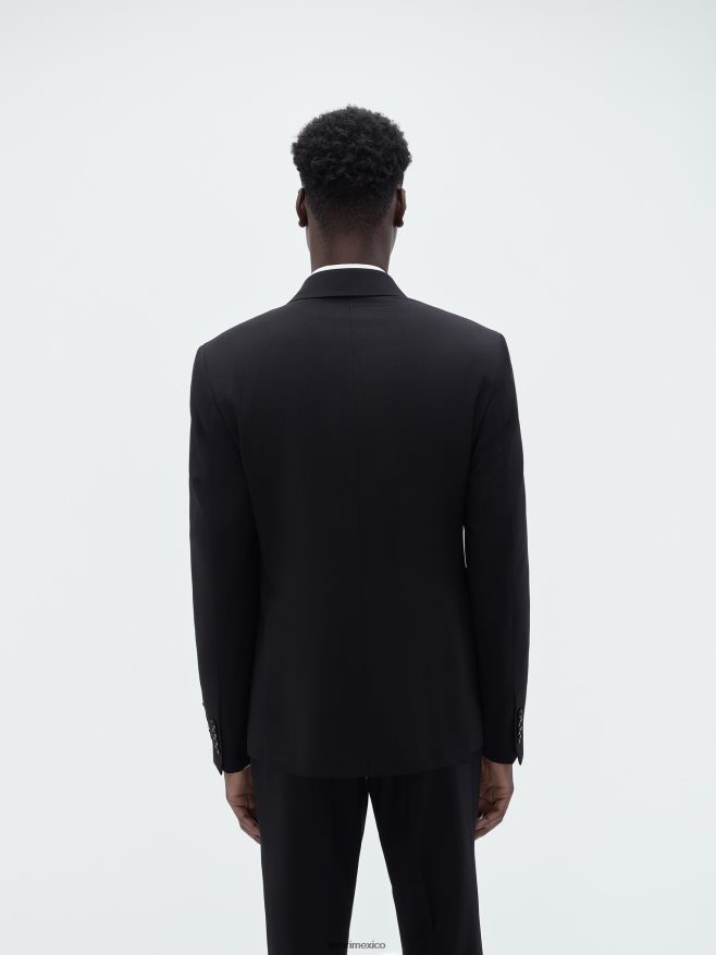 AMIRI hombres negro blazer con doble botonadura 6TLR20166