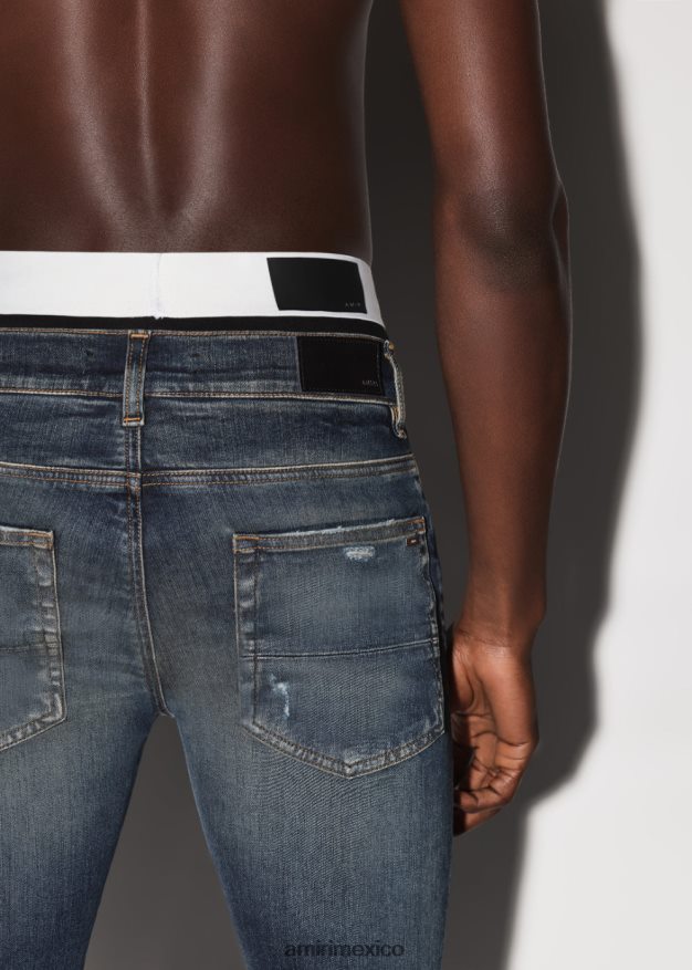 AMIRI hombres blanco negro boxers con etiqueta frontal de marca 6TLR20191