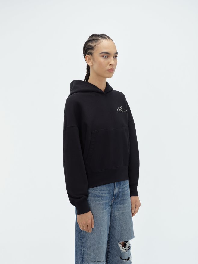 AMIRI mujer negro sudadera con capucha champán 6TLR20279