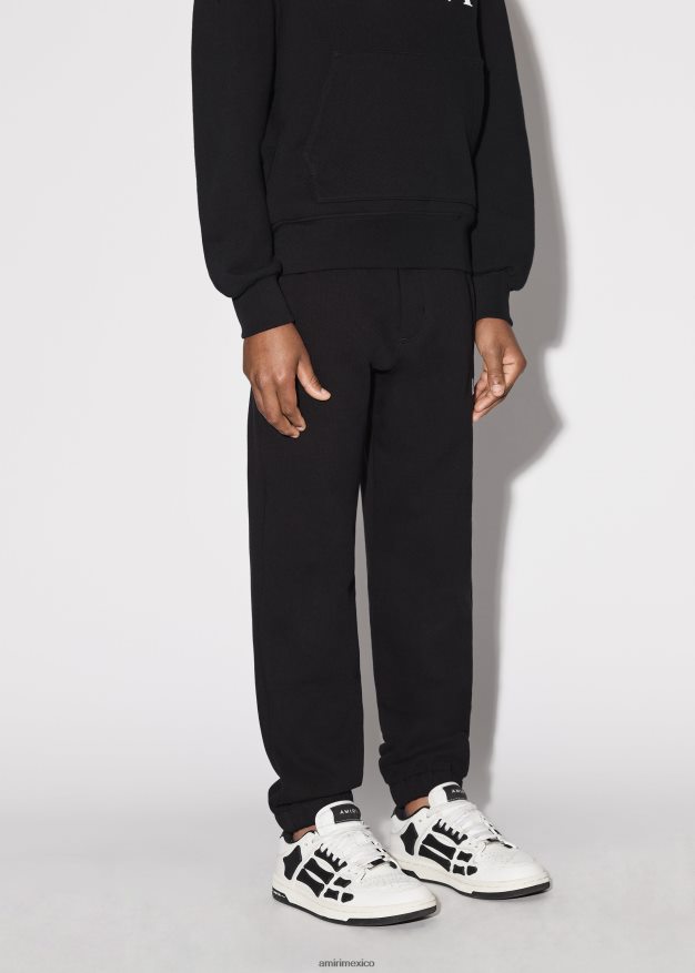 AMIRI niños negro pantalones de chándal de marca 6TLR20358